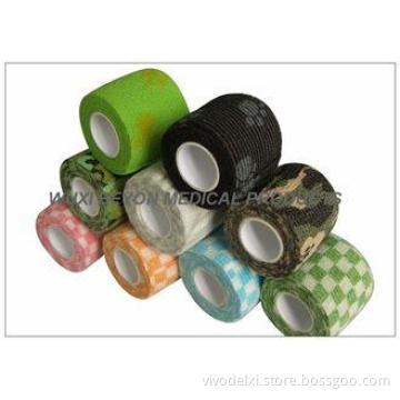 Printed Self - Adherent Cohesive Elastic Bandage Bitter Tas